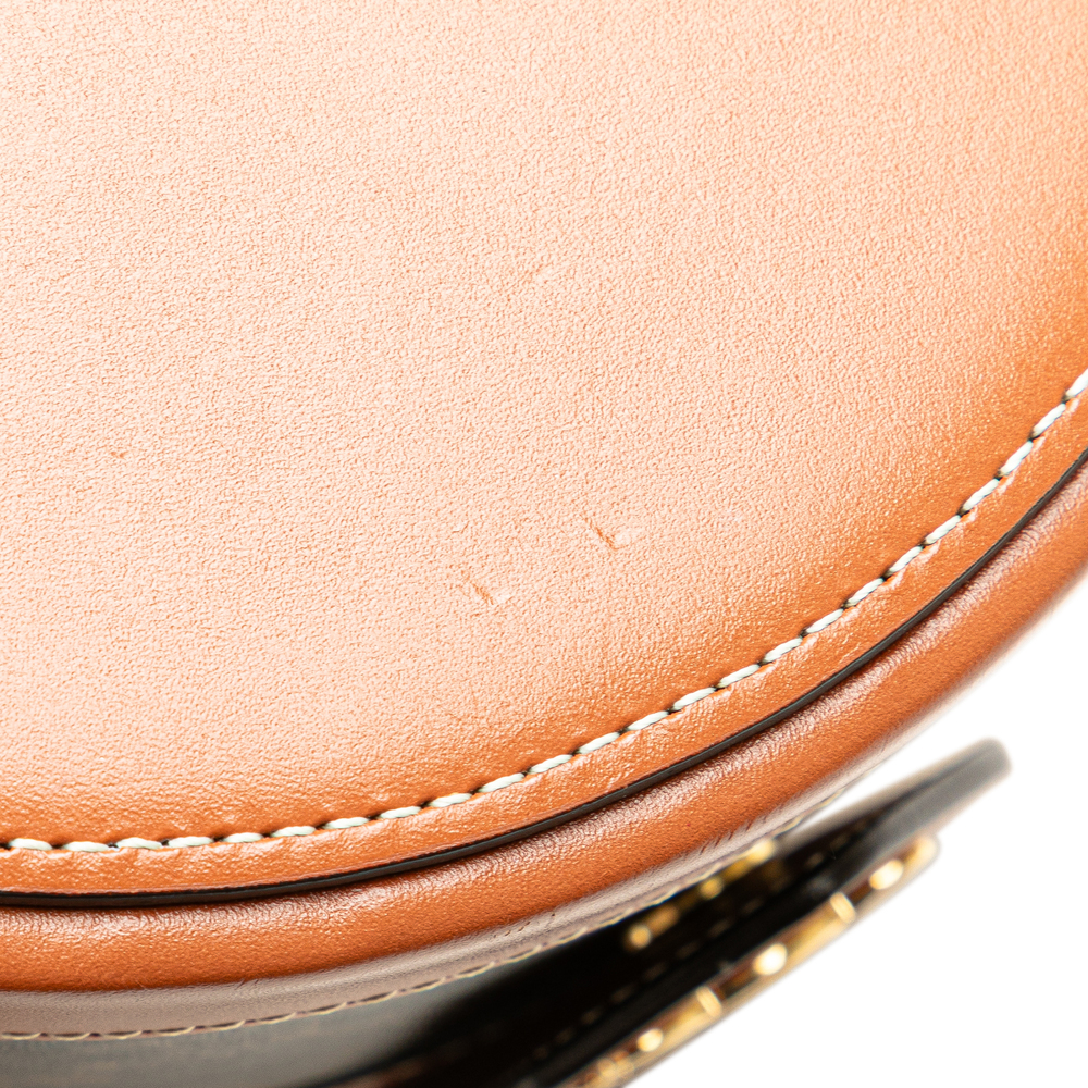 Pre-Loved Celine Medium Triomphe Coated Canvas Tambour Crossbody - Picture 10 of 12